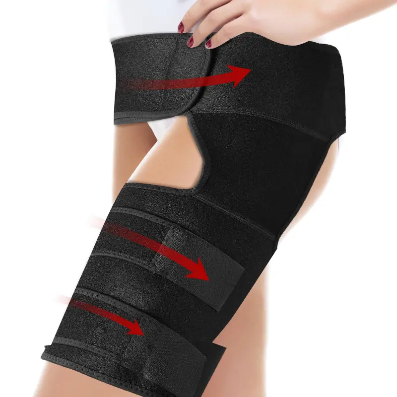 Hip & Thigh Sports Protection Harness Black