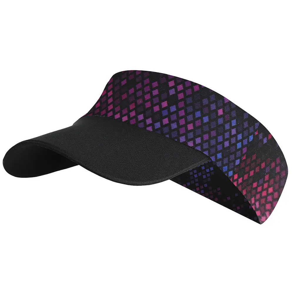 Printed UV Sunshade Hat for Men Women Running Outdoor - Image 2