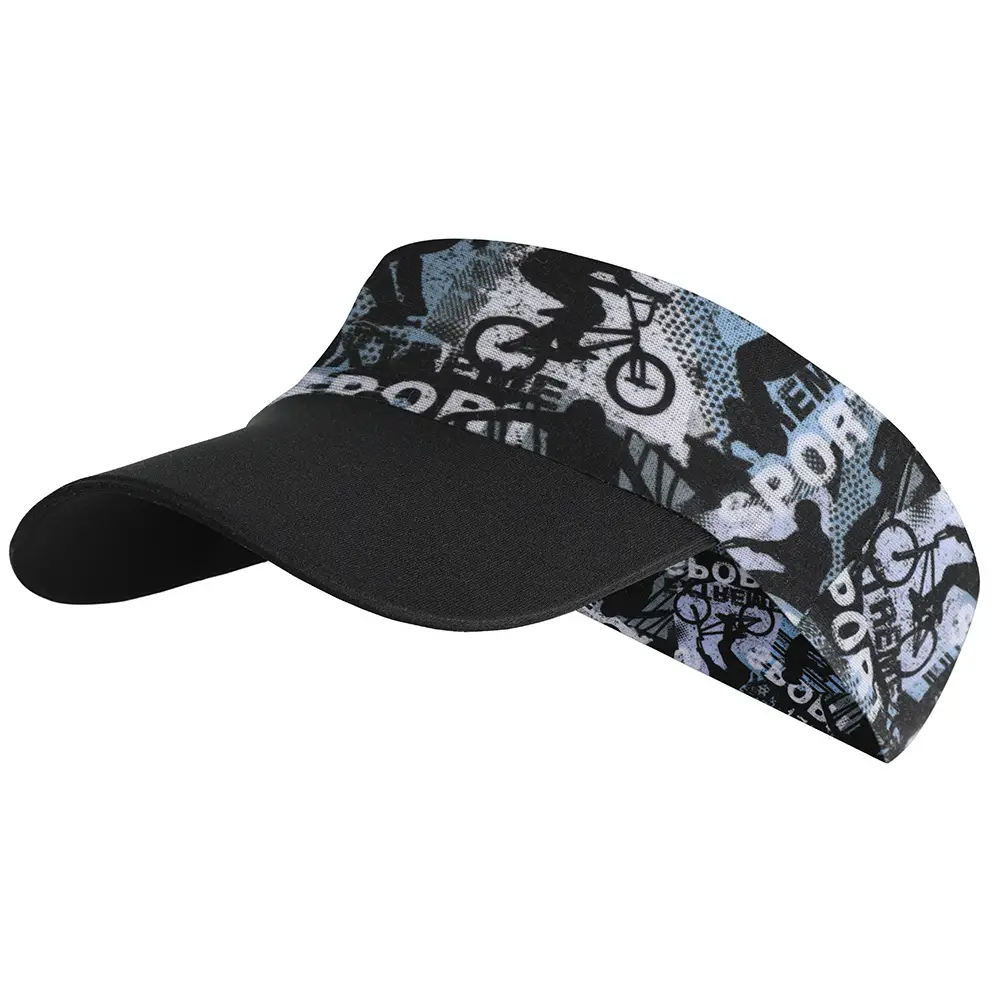 Printed UV Sunshade Hat for Men Women Running Outdoor - Image 7