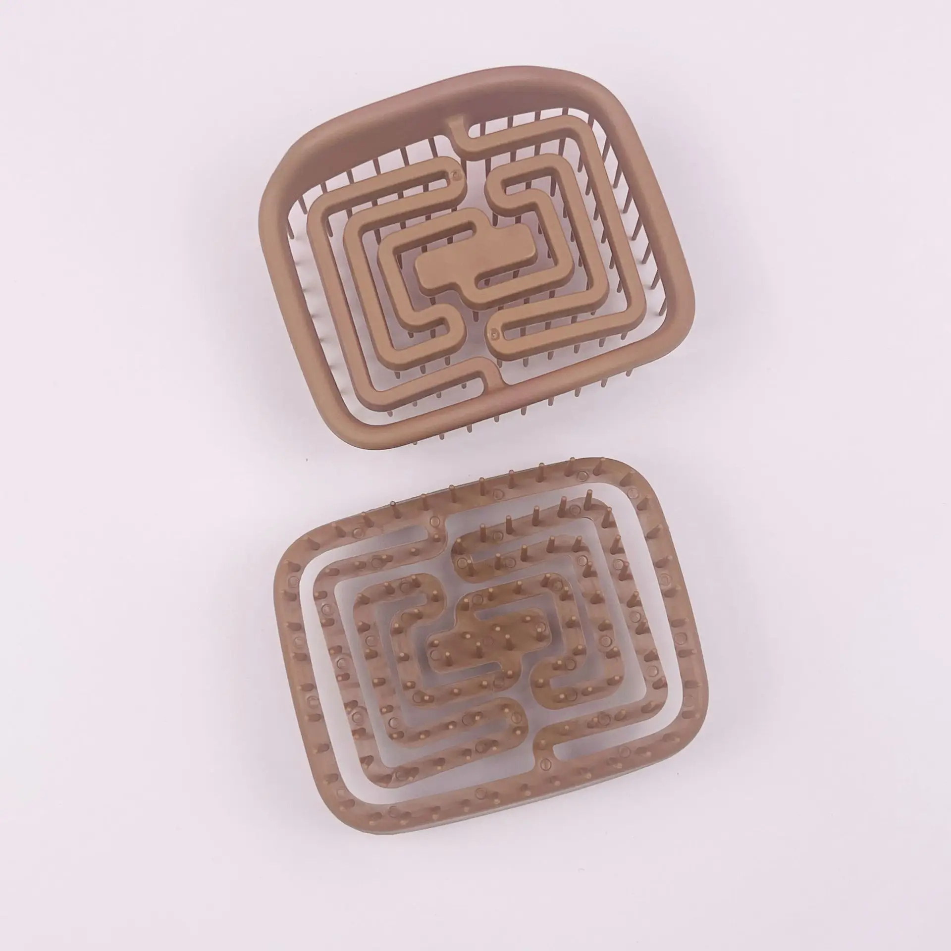 Pink Maze Massage Hair Comb for Smooth Hair - Image 2