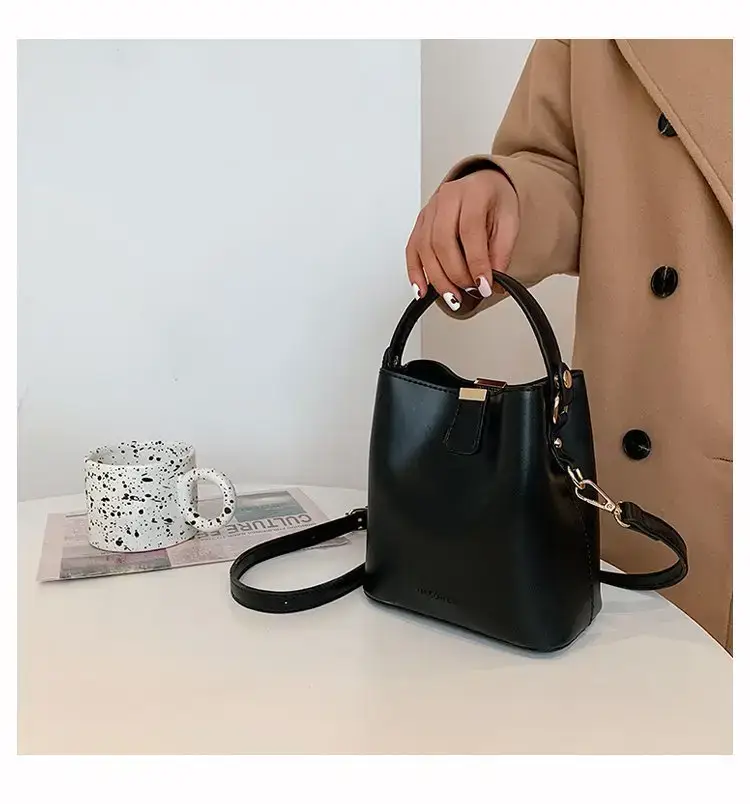 Korean Style Brown Shoulder Crossbody Bag for Women — feature 10