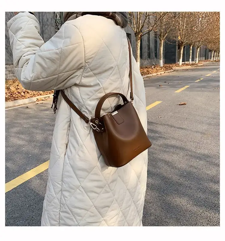 Korean Style Brown Shoulder Crossbody Bag for Women — feature 13