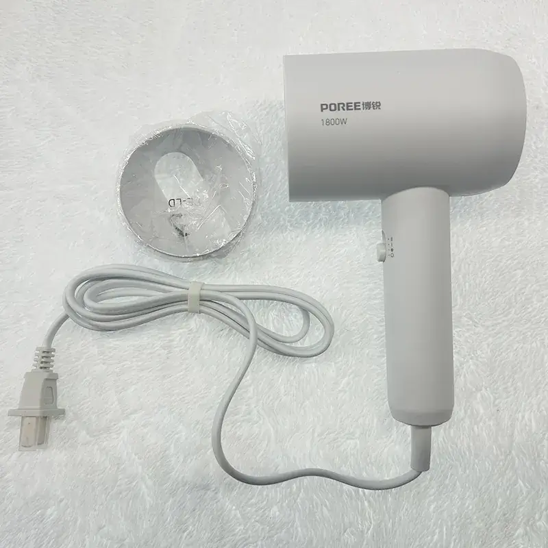 1800W Hair Dryer White Student Home - Image 3