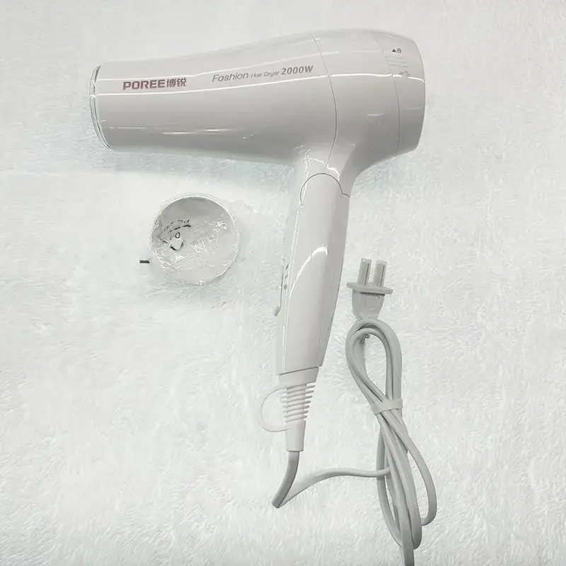 1800W Hair Dryer White Student Home - Image 6