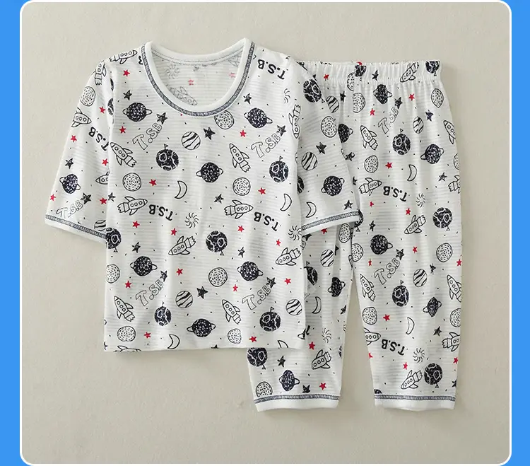 Baby Boys Cotton Printed T-Shirt & Pants Set White — feature 16