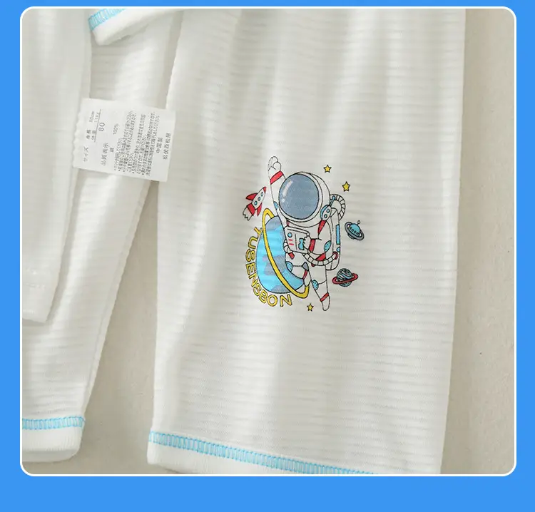 Baby Boys Cotton Printed T-Shirt & Pants Set White — feature 30