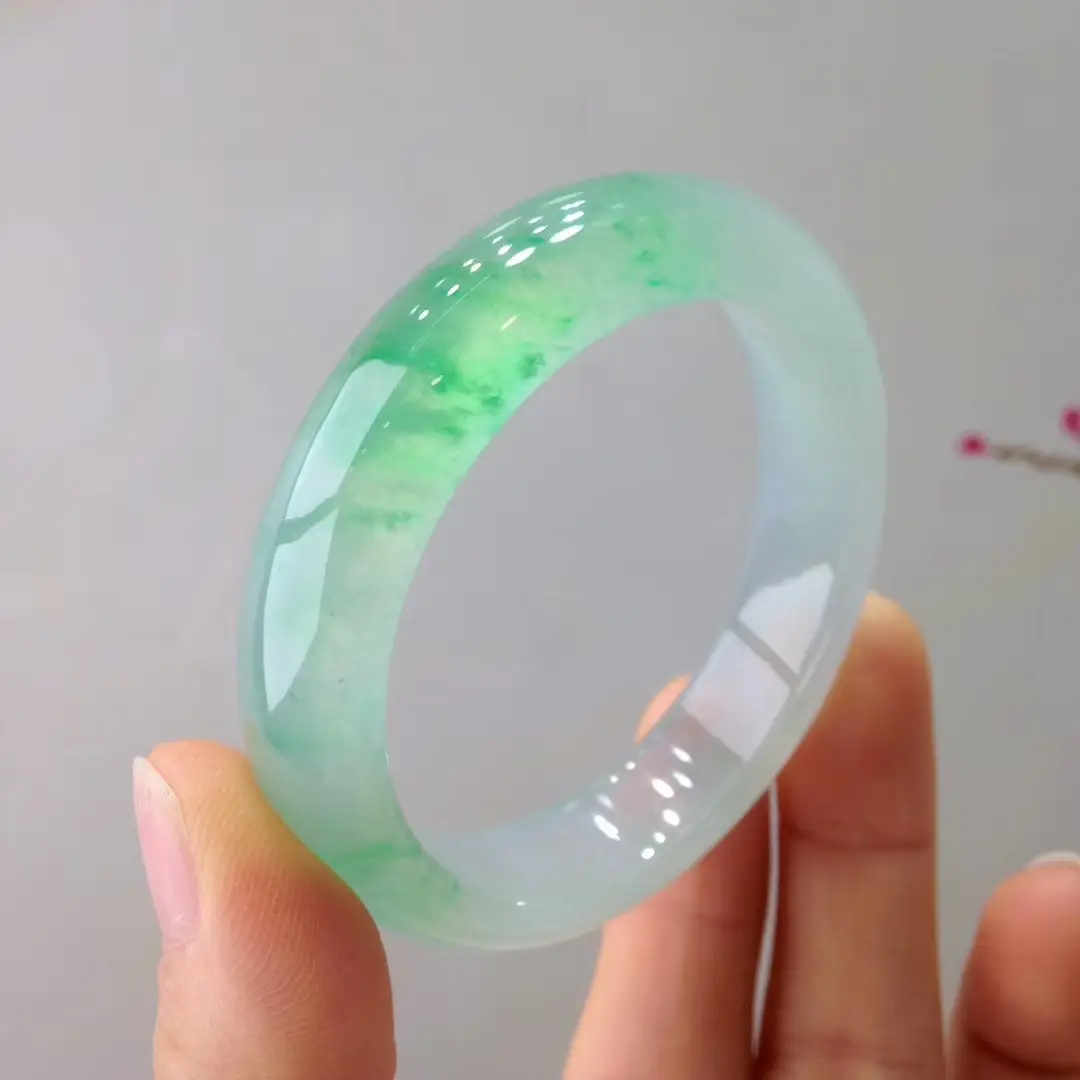 Green Jade Braided Bracelet for Women A-Grade