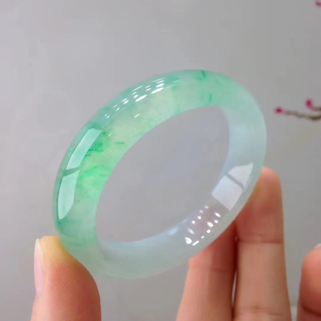 Green Jade Braided Bracelet for Women A-Grade