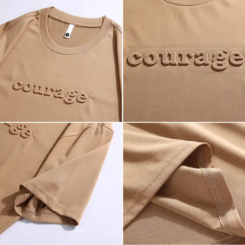 Kun Haipeng White Cotton T-Shirt for Men - Image 16