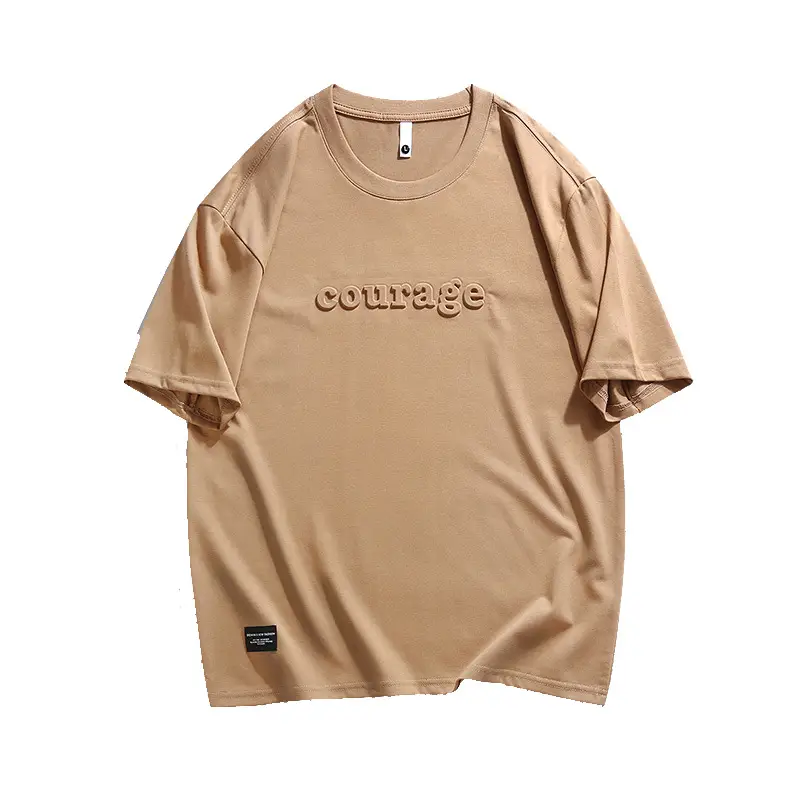 Kun Haipeng White Cotton T-Shirt for Men - Image 17