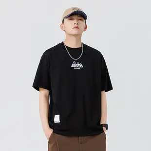Kun Haipeng White Cotton T-Shirt for Men — feature 3