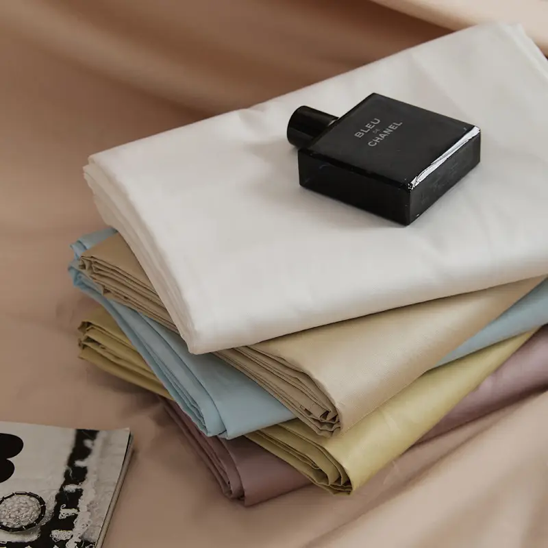 100S Xinjiang Long-Staple Cotton All-Season Pure Cotton Solid Color Simple Single-Piece Bed Sheet, Pillowcase, Fitted Sheet, Pure Cotton Duvet Cover — feature 47