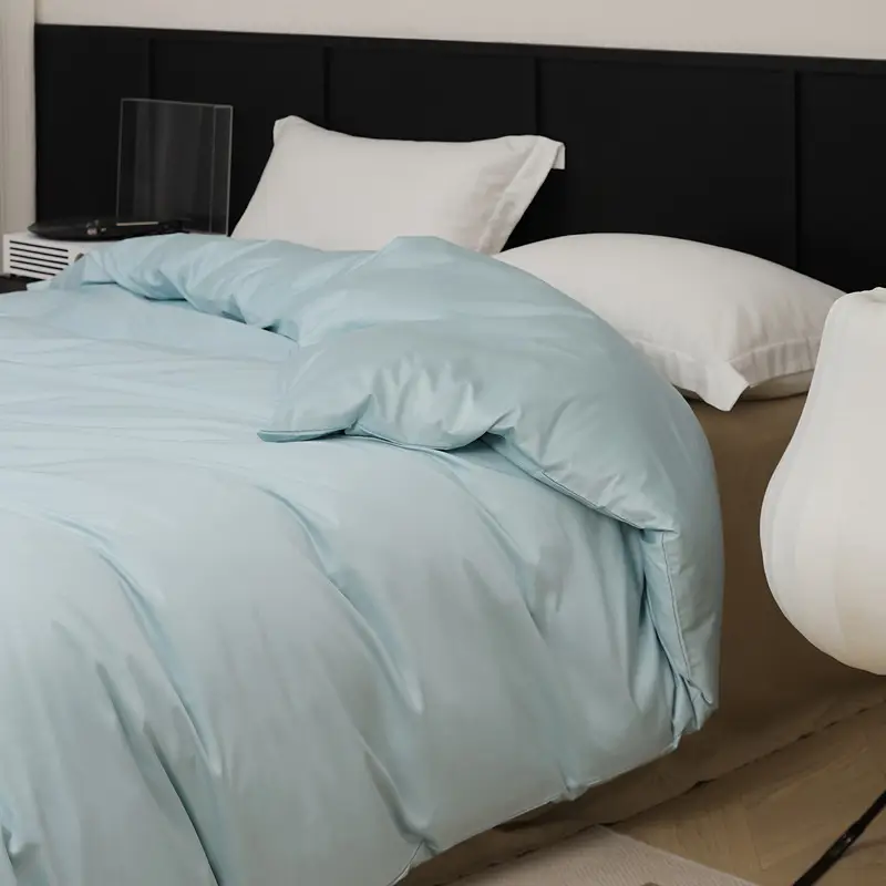 100S Xinjiang Long-Staple Cotton All-Season Pure Cotton Solid Color Simple Single-Piece Bed Sheet, Pillowcase, Fitted Sheet, Pure Cotton Duvet Cover