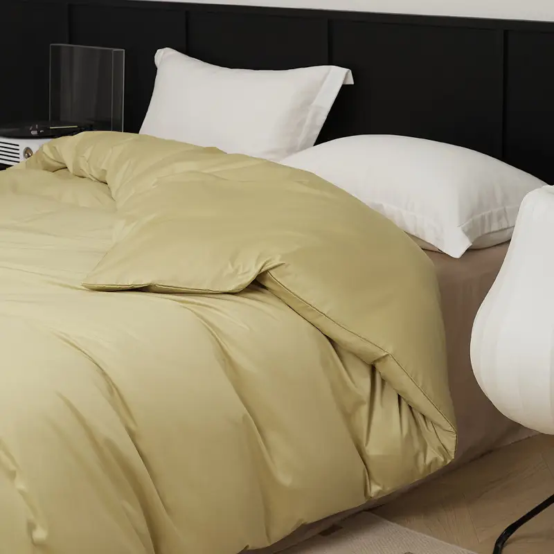 100S Xinjiang Long-Staple Cotton All-Season Pure Cotton Solid Color Simple Single-Piece Bed Sheet, Pillowcase, Fitted Sheet, Pure Cotton Duvet Cover