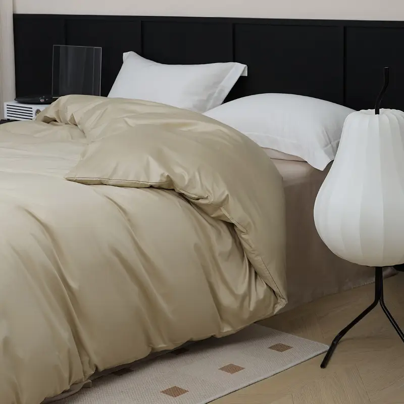 100S Xinjiang Long-Staple Cotton All-Season Pure Cotton Solid Color Simple Single-Piece Bed Sheet, Pillowcase, Fitted Sheet, Pure Cotton Duvet Cover