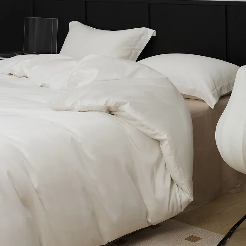 100S Xinjiang Long-Staple Cotton All-Season Pure Cotton Solid Color Simple Single-Piece Bed Sheet, Pillowcase, Fitted Sheet, Pure Cotton Duvet Cover