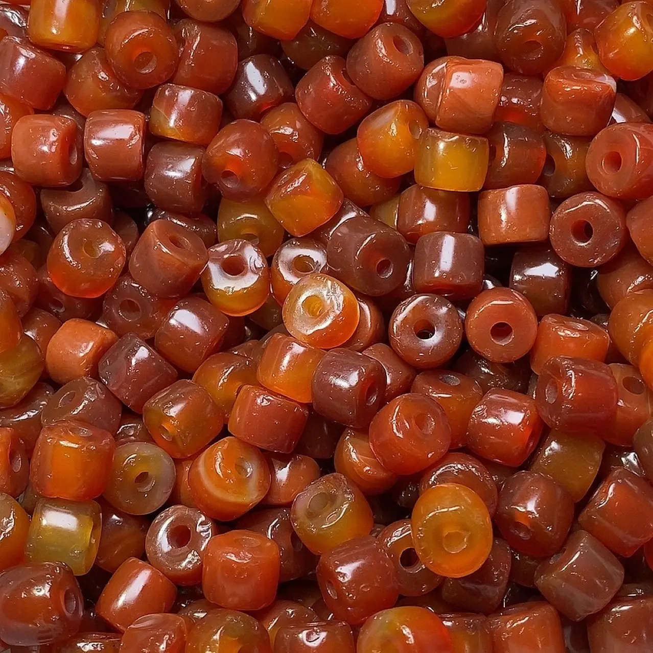 Wholesale Natural Red Agate Broken Beads for DIY Bracelets - Image 2