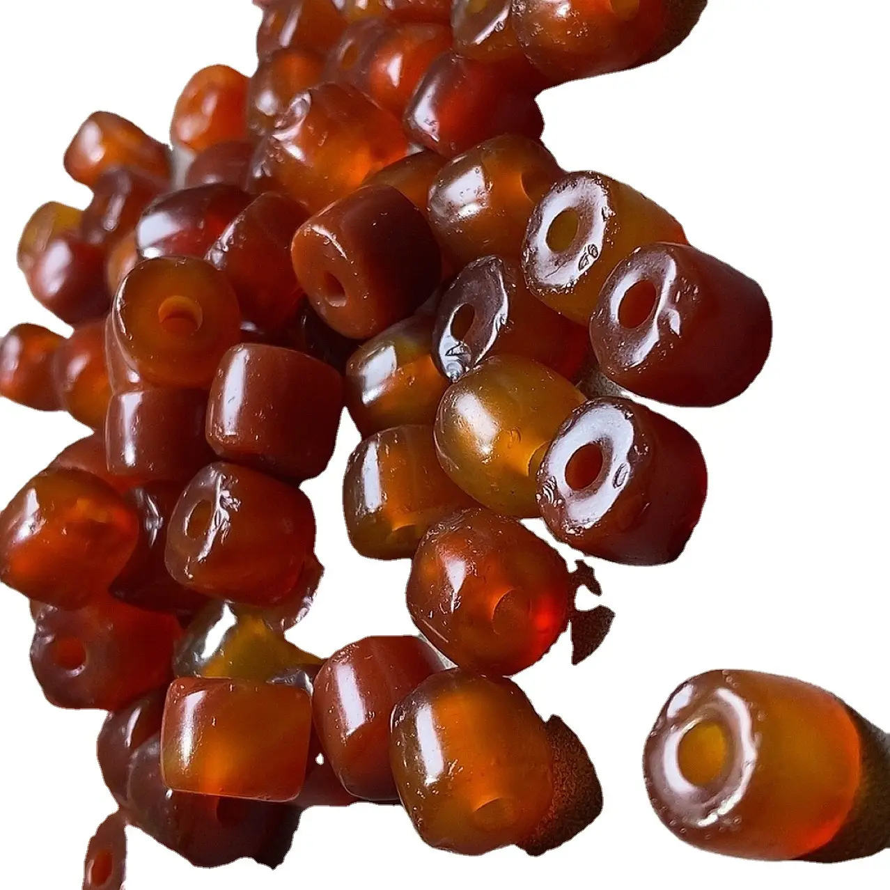 Wholesale Natural Red Agate Broken Beads for DIY Bracelets - Image 5