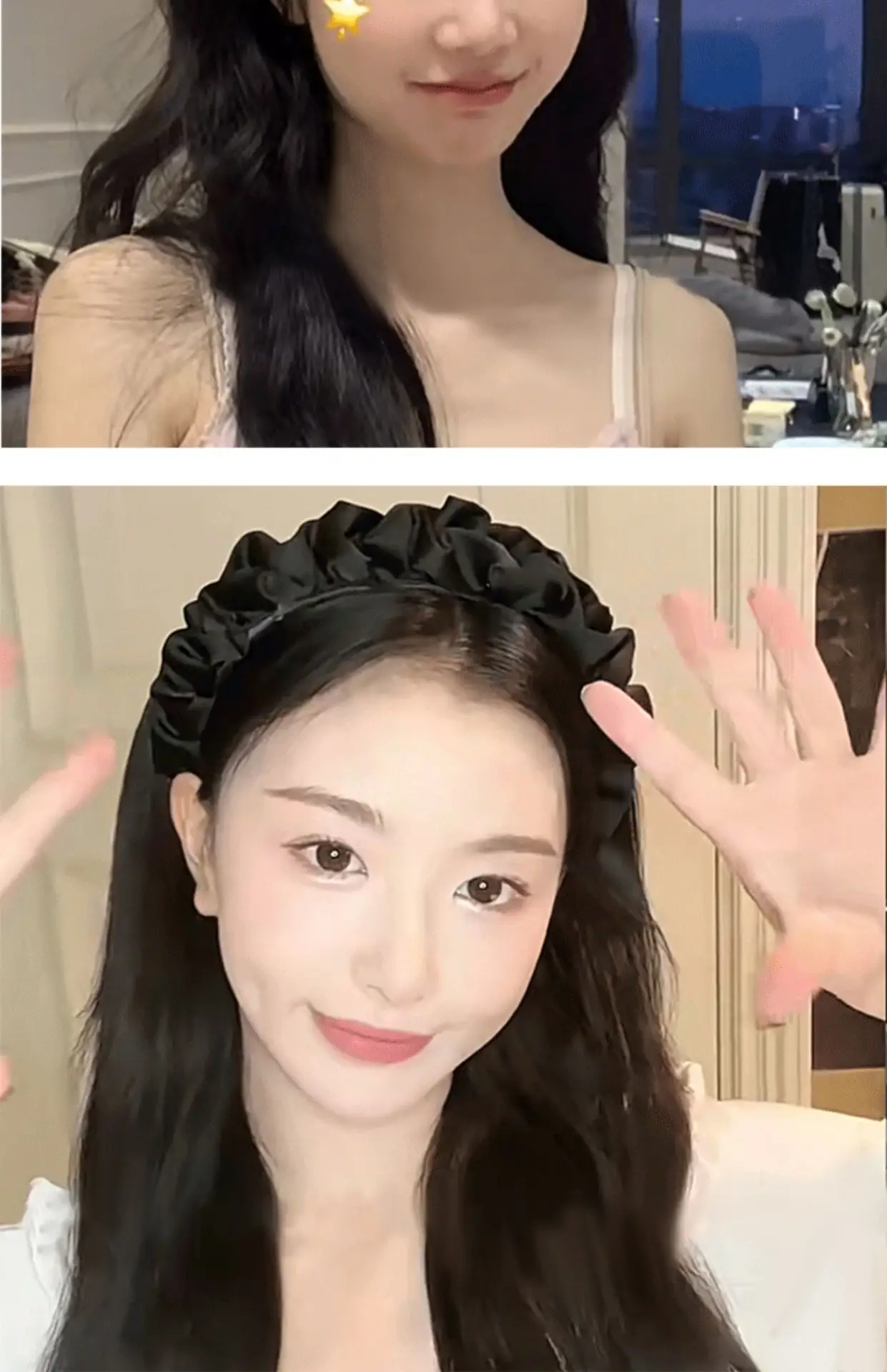 Black Pleated Hair Band for Women Face Mask 2022 — feature 24