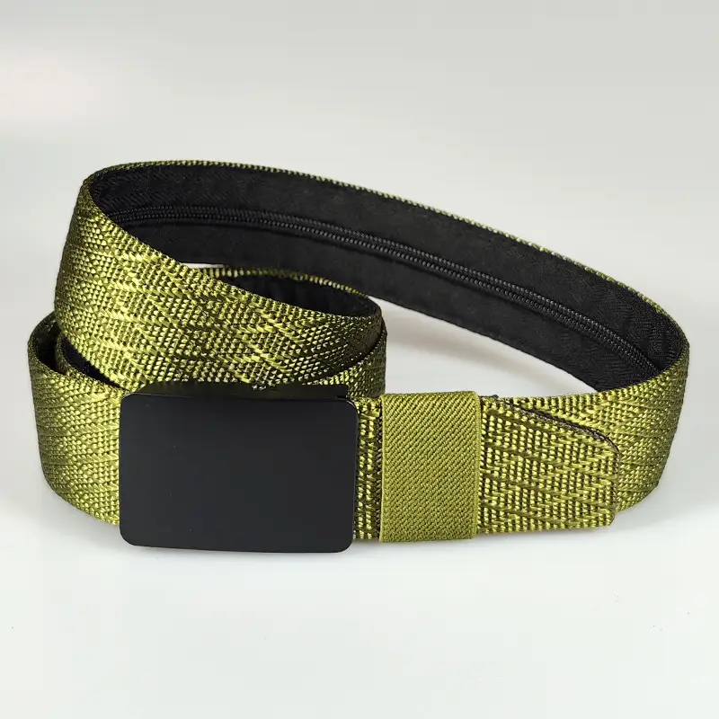 38MM Black Nylon Hidden Money Belt for Men β feature 12