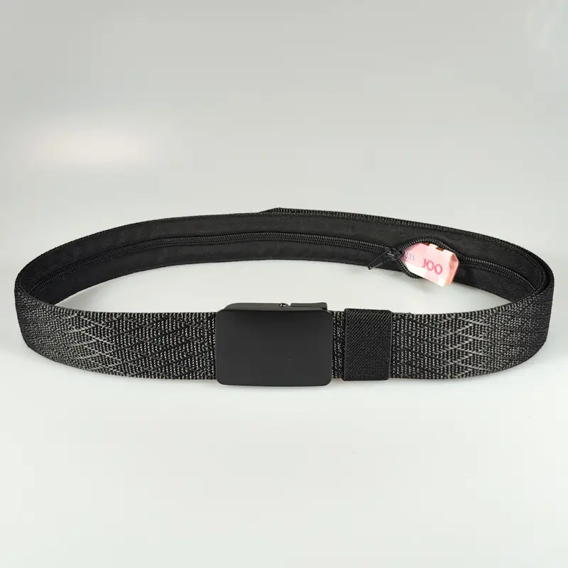 38MM Black Nylon Hidden Money Belt for Men β feature 8