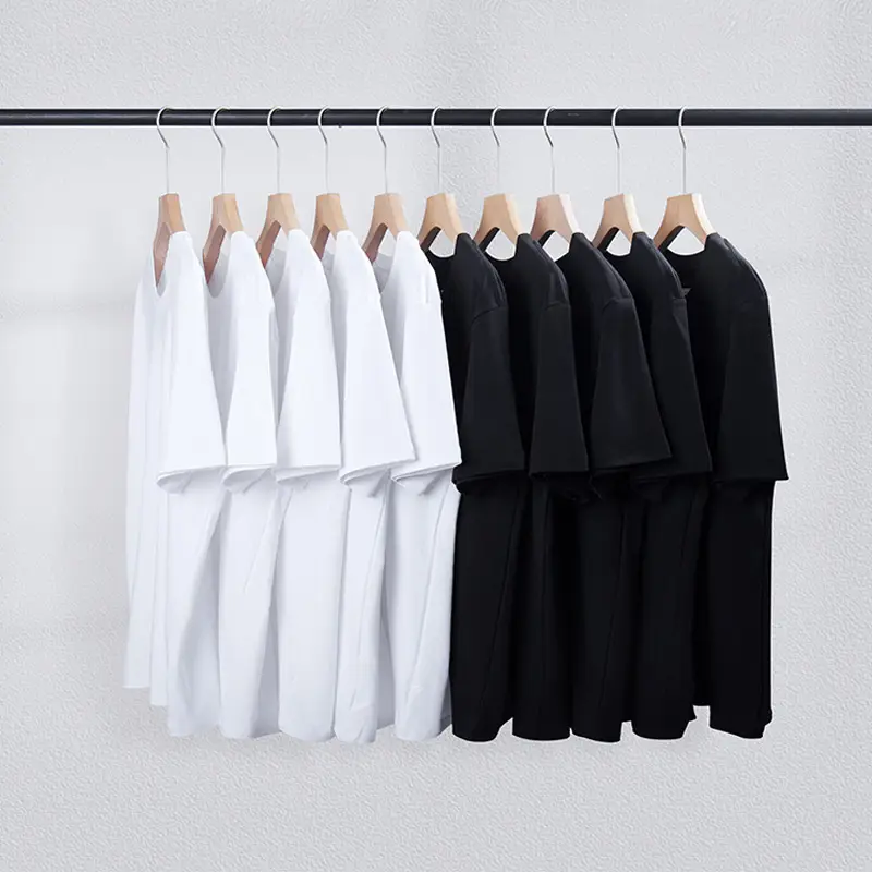 Men's Black Cotton 3Pc Short Sleeve Summer T-Shirt