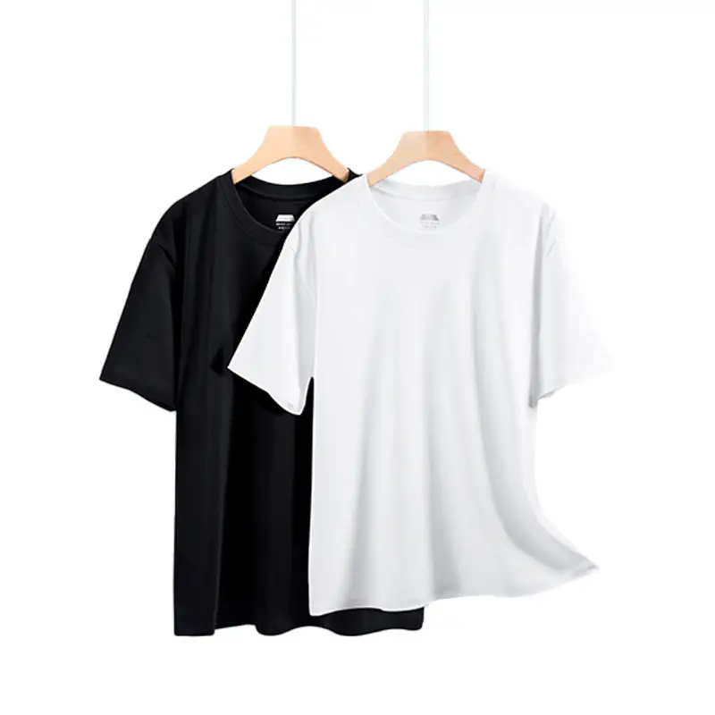 Men's Black Cotton 3Pc Short Sleeve Summer T-Shirt