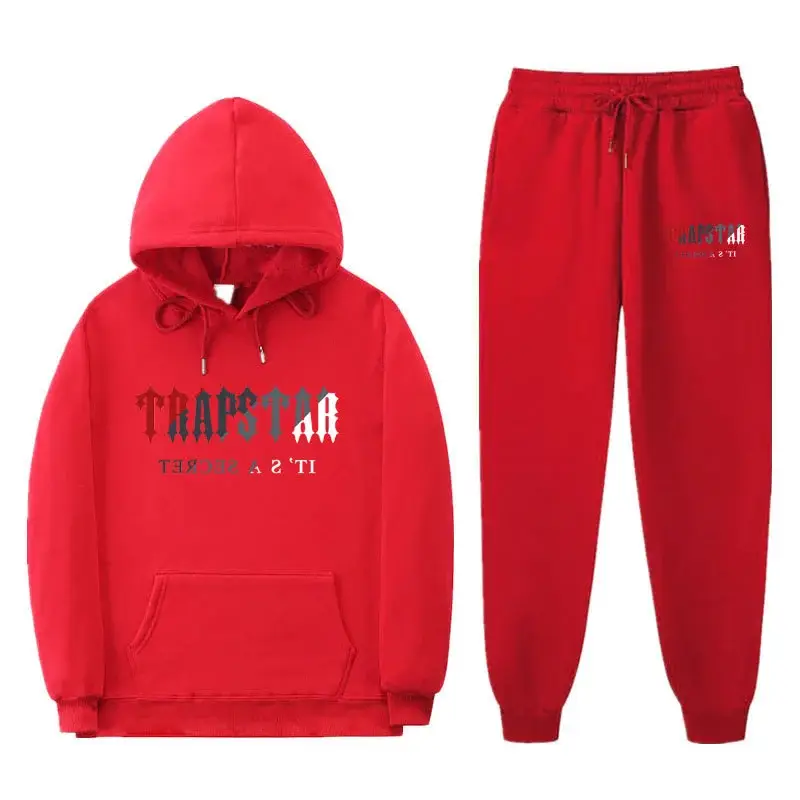 Orange Trapstar Sweatpants & Hoodie Set for Men Women — feature 15