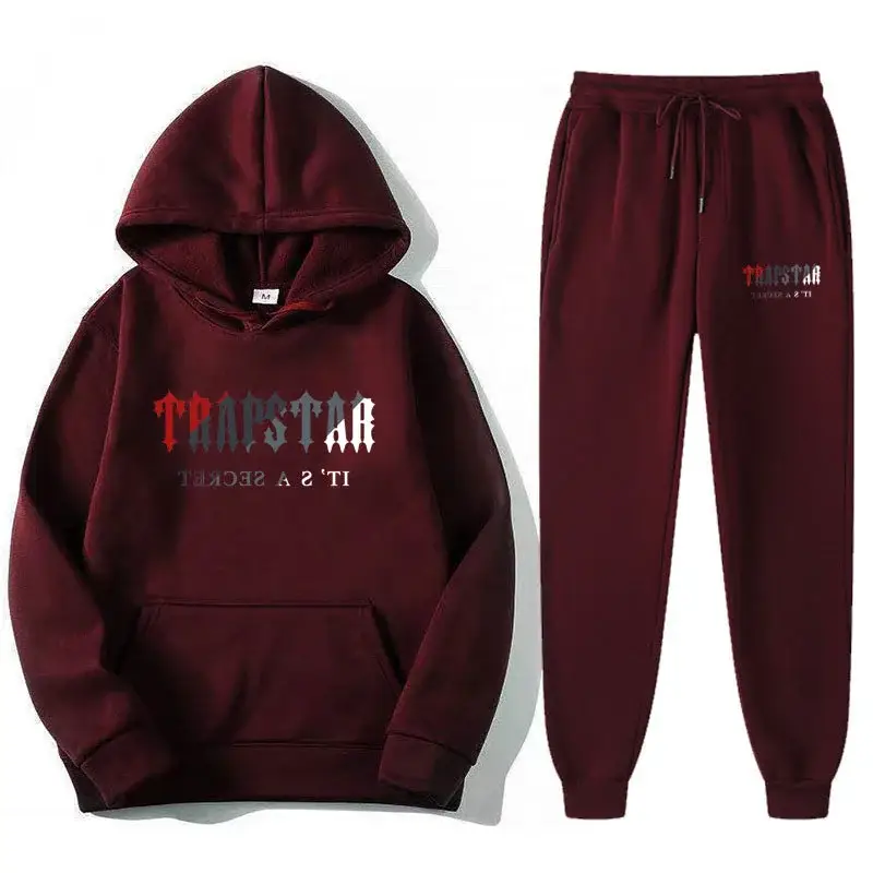 Orange Trapstar Sweatpants & Hoodie Set for Men Women — feature 18