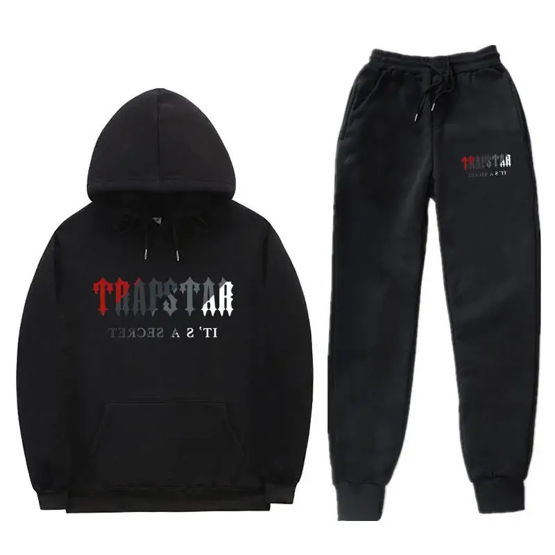 Orange Trapstar Sweatpants & Hoodie Set for Men Women — feature 5