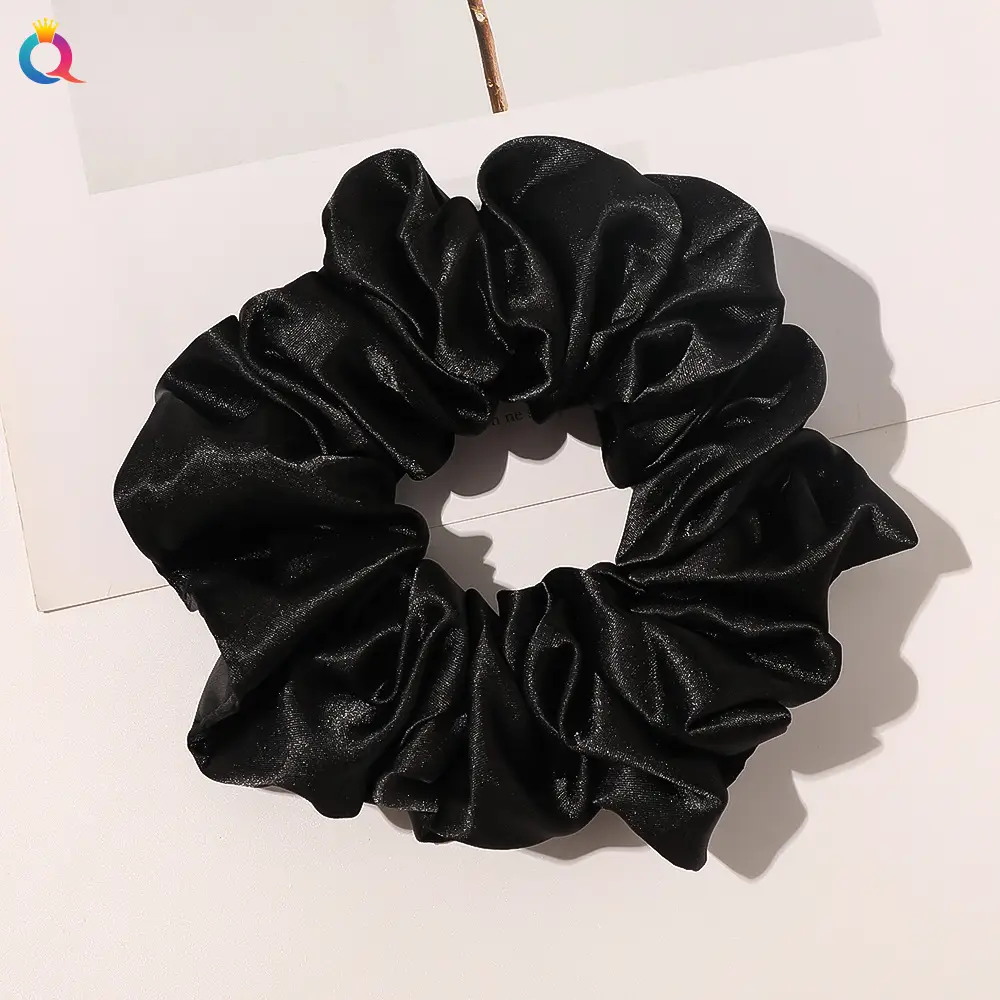 Qiyue Super Large Chiffon Hair Bands Solid Color - Image 10