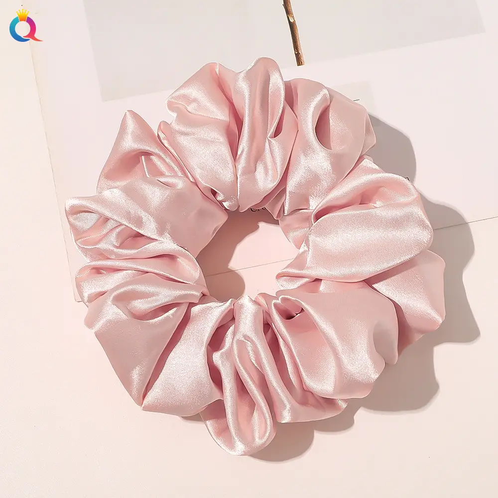 Qiyue Super Large Chiffon Hair Bands Solid Color - Image 13