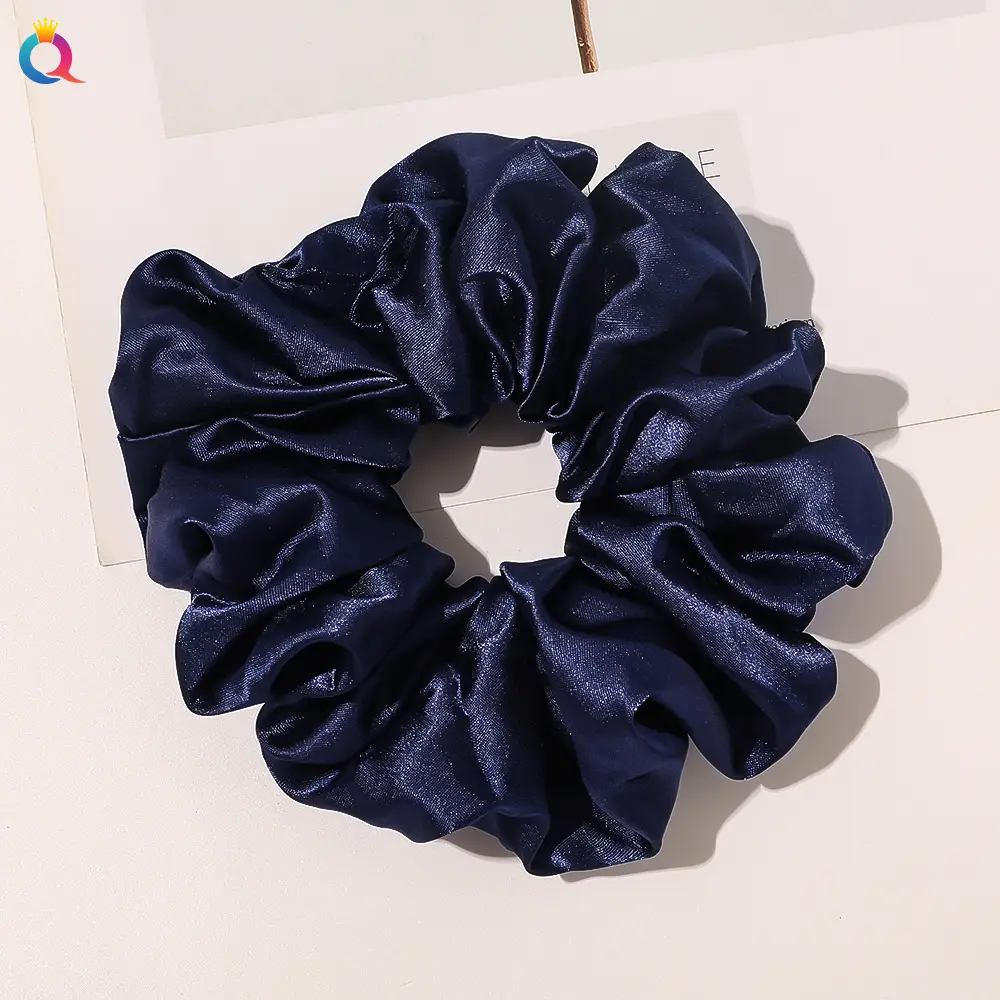 Qiyue Super Large Chiffon Hair Bands Solid Color - Image 14
