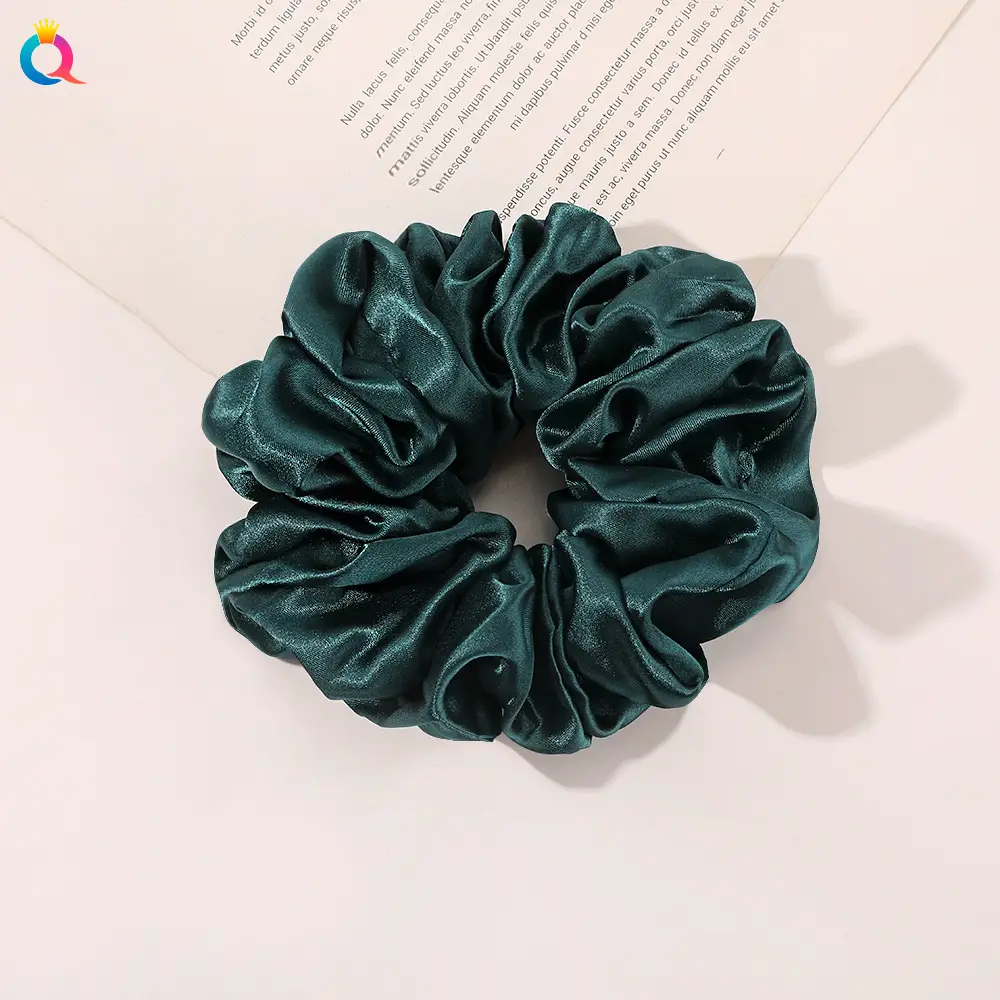 Qiyue Super Large Chiffon Hair Bands Solid Color - Image 19