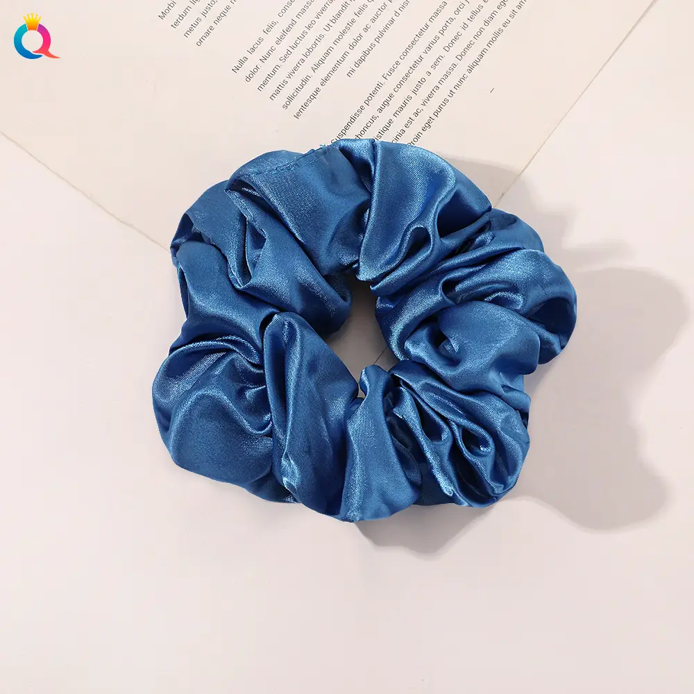 Qiyue Super Large Chiffon Hair Bands Solid Color - Image 20