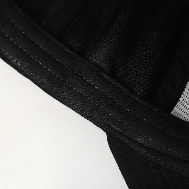 Men's Black Weather Embroidered Cap Sun Hat - Image 7