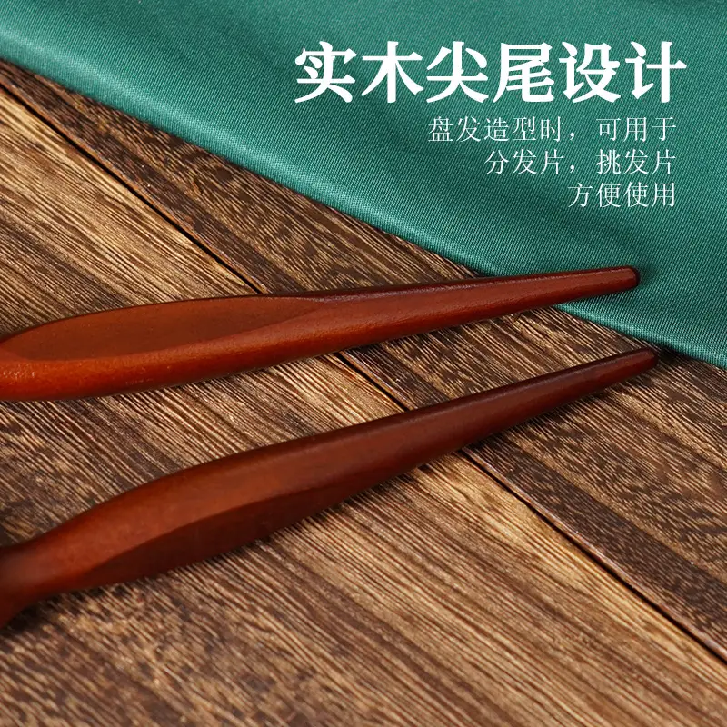 New Women's Pointed Tail Comb with 3-Row Design - Image 4