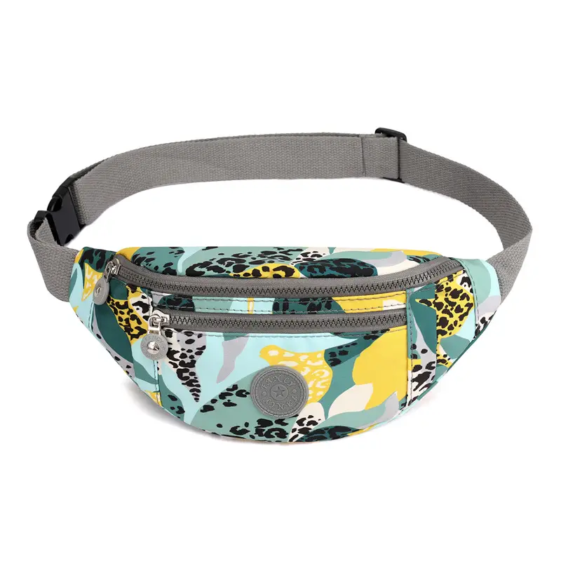 Toung Green Multi Layer Chest Bag for Women - Image 8