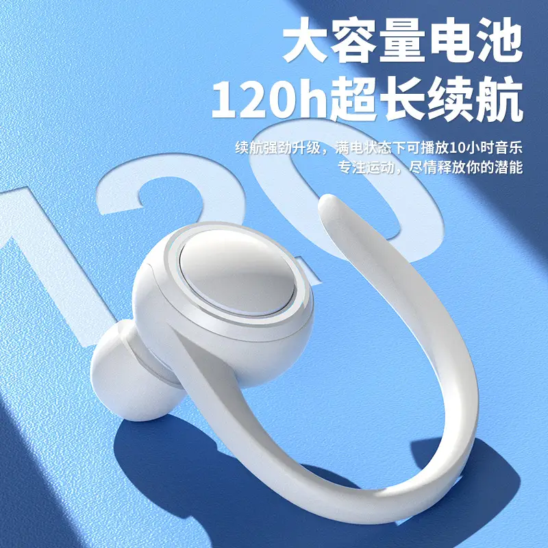 Wireless Ear Hanging Bluetooth Headset Ultra Long Endurance Black - Image 8