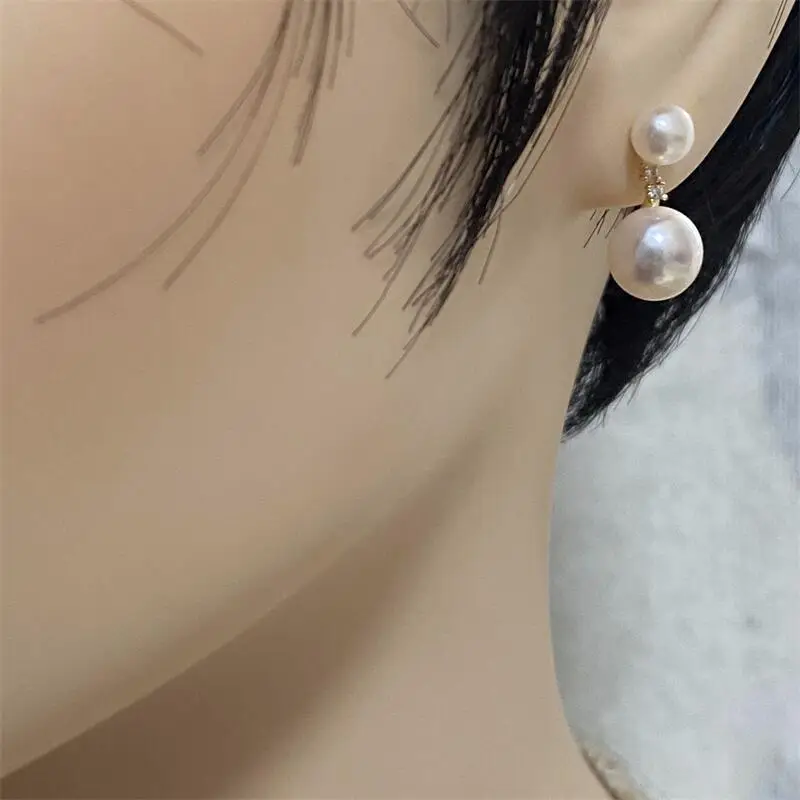 French Style Pearl Earrings for Women