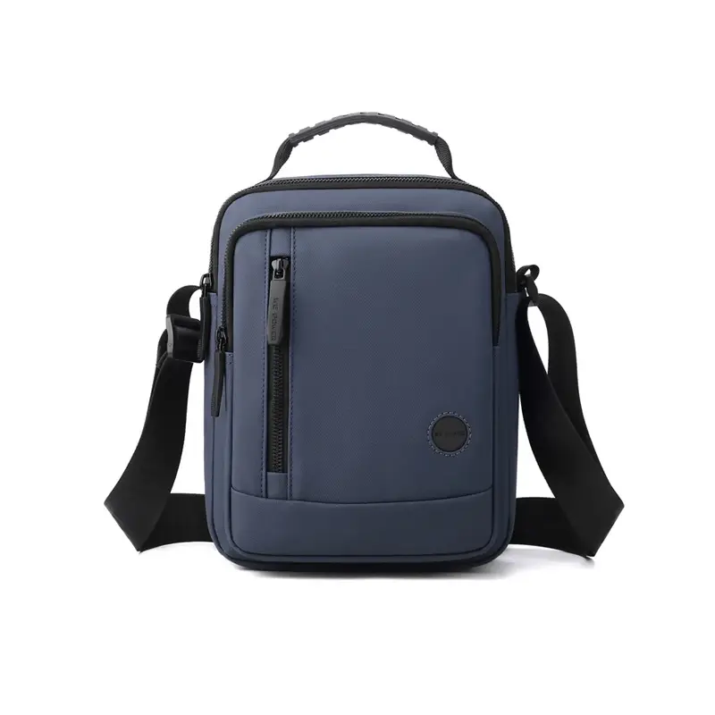 New Men's Black Shoulder Bag Large Capacity Casual Portable - Image 3