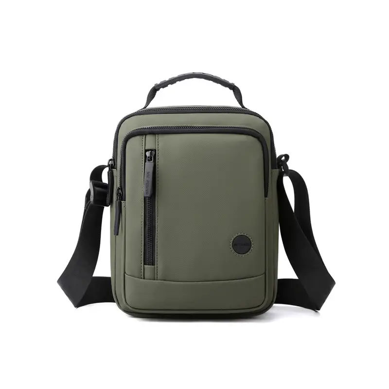 New Men's Black Shoulder Bag Large Capacity Casual Portable - Image 4