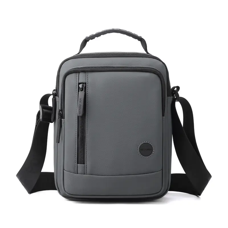 New Men's Black Shoulder Bag Large Capacity Casual Portable - Image 6