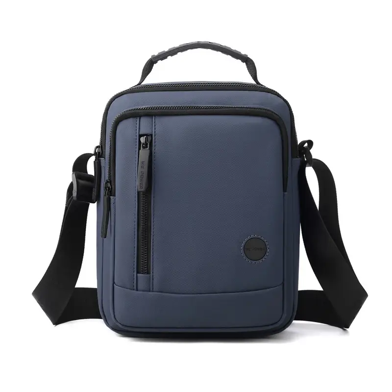 New Men's Black Shoulder Bag Large Capacity Casual Portable - Image 7