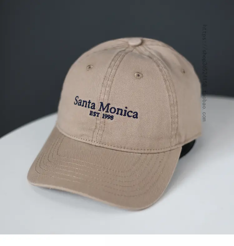 Men Women Embroidered Baseball Cap Tan 11/09 — feature 3