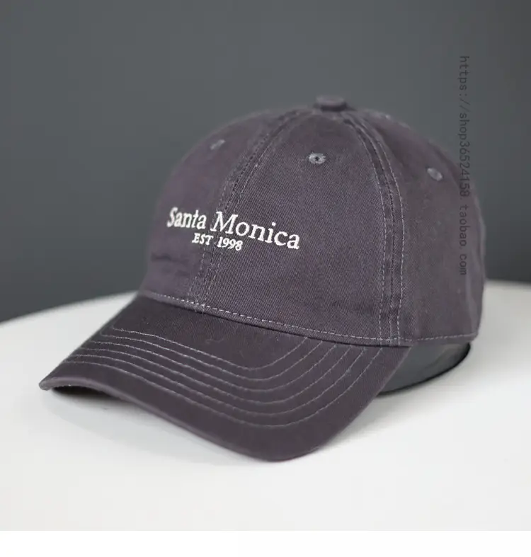 Men Women Embroidered Baseball Cap Tan 11/09 - Image 2