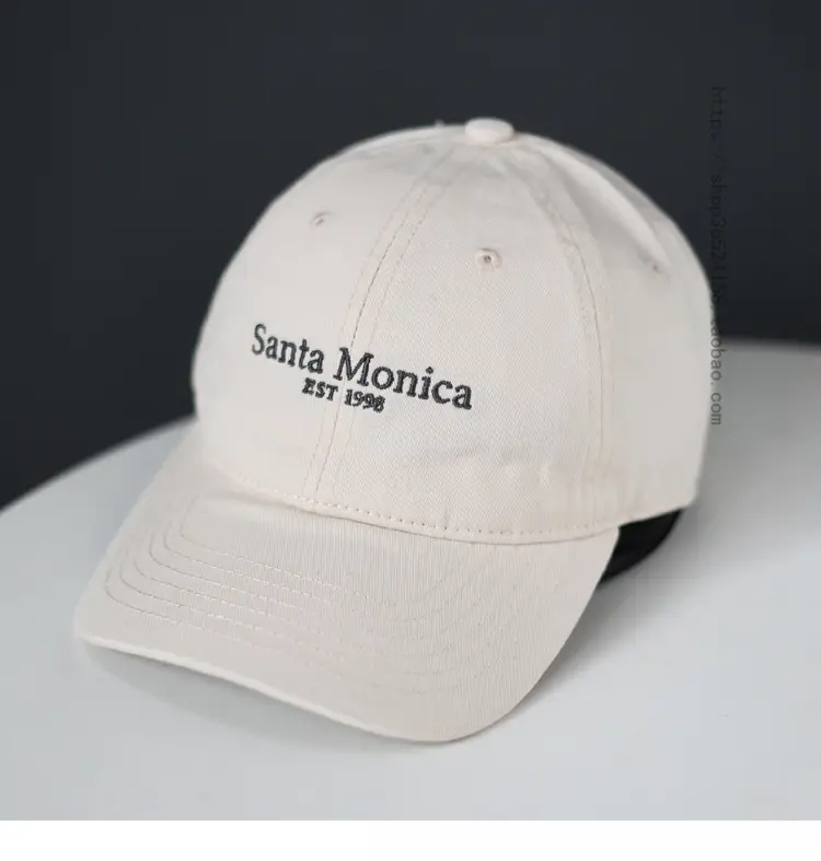 Men Women Embroidered Baseball Cap Tan 11/09 - Image 3