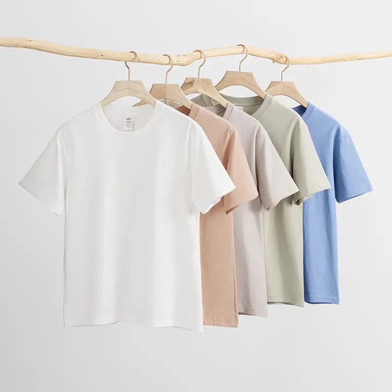 Men Cotton T-Shirt 230g Non Transparent Loose Fit - Image 26