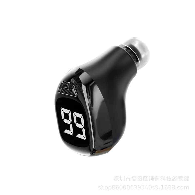 F6 Wireless Bluetooth Headset Ultra Mini Black
