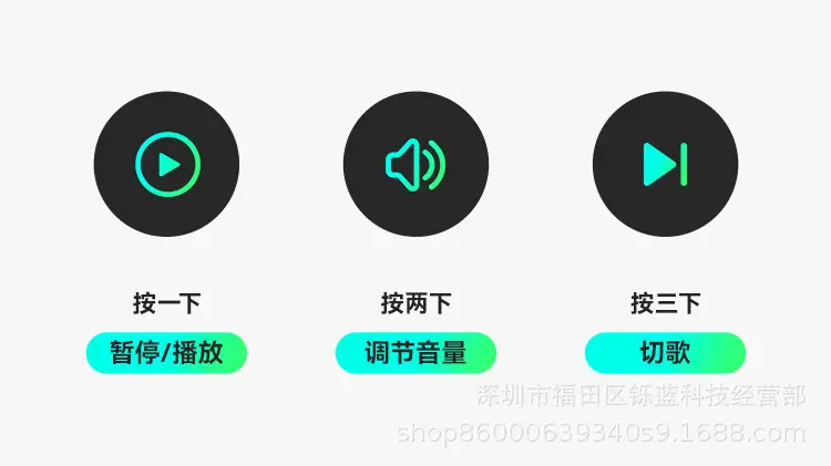 F6 Wireless Bluetooth Headset Ultra Mini Black — feature 17